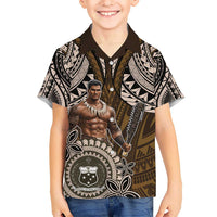Samoa Warrior Hawaiian Shirt The Mighty Samoan Warrior Spirit LT9 - Polynesian Pride