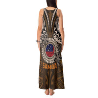 Samoa Warrior Tank Maxi Dress The Mighty Samoan Warrior Spirit LT9 - Polynesian Pride
