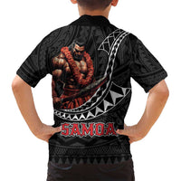 Samoan Pride Polynesian Tribal Warrior Family Matching Summer Maxi Dress and Hawaiian Shirt 685 Samoa Mo Samoa LT9 - Polynesian Pride