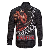 Samoan Pride Polynesian Tribal Warrior Family Matching Summer Maxi Dress and Hawaiian Shirt 685 Samoa Mo Samoa LT9 - Polynesian Pride