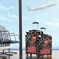 Samoan Pride Polynesian Tribal Warrior Luggage Cover 685 Samoa Mo Samoa