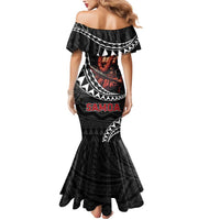 Samoan Pride Polynesian Tribal Warrior Mermaid Dress 685 Samoa Mo Samoa LT9 - Polynesian Pride