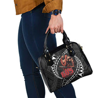 Samoan Pride Polynesian Tribal Warrior Shoulder Handbag 685 Samoa Mo Samoa