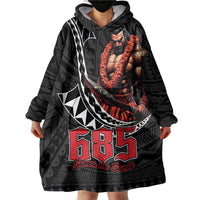 Samoan Pride Polynesian Tribal Warrior Wearable Blanket Hoodie 685 Samoa Mo Samoa LT9 - Polynesian Pride