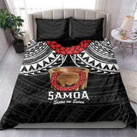 Samoan Tanoa Kava Bowl Ula Fala Bedding Set Polynesian Tribal Vibe