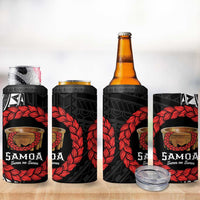 Samoan Tanoa Kava Bowl Ula Fala 4 in 1 Can Cooler Tumbler Polynesian Tribal Vibe LT9 - Polynesian Pride