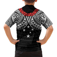 Samoan Tanoa Kava Bowl Ula Fala Family Matching Puletasi and Hawaiian Shirt Polynesian Tribal Vibe LT9 - Polynesian Pride