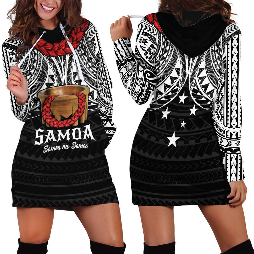 Samoan Tanoa Kava Bowl Ula Fala Hoodie Dress Polynesian Tribal Vibe LT9 - Polynesian Pride