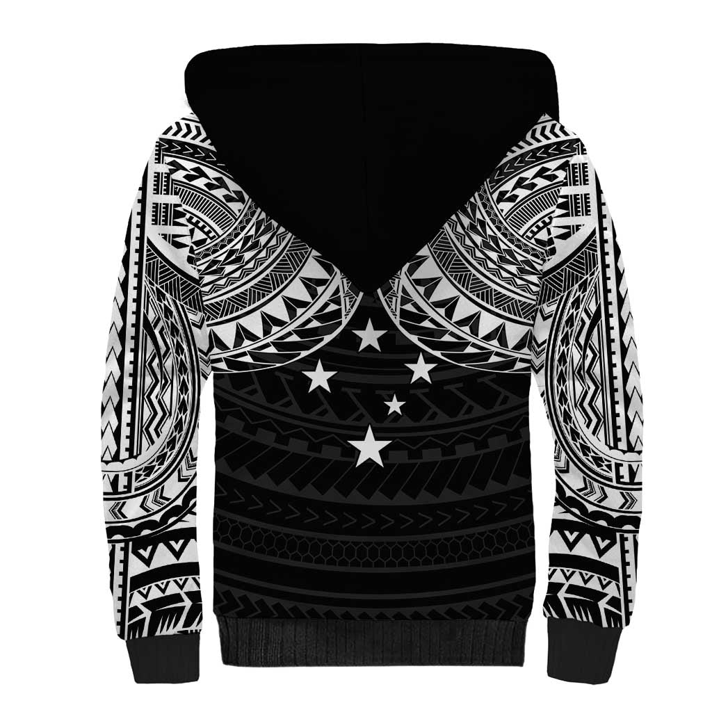 Samoan Tanoa Kava Bowl Ula Fala Sherpa Hoodie Polynesian Tribal Vibe LT9 - Polynesian Pride