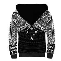 Samoan Tanoa Kava Bowl Ula Fala Sherpa Hoodie Polynesian Tribal Vibe LT9 - Polynesian Pride
