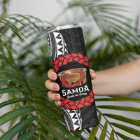 Samoan Tanoa Kava Bowl Ula Fala Skinny Tumbler Polynesian Tribal Vibe LT9 - Polynesian Pride