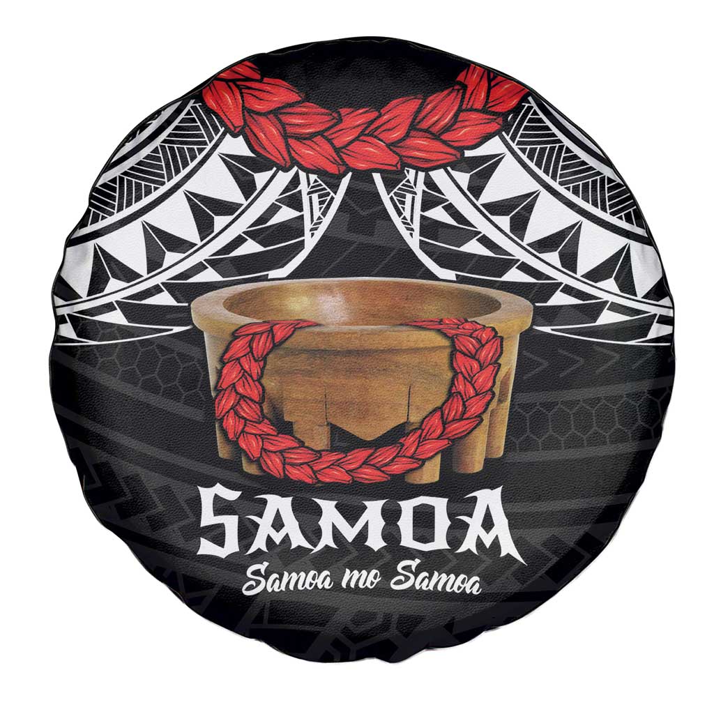 Samoan Tanoa Kava Bowl Ula Fala Spare Tire Cover Polynesian Tribal Vibe LT9 - Polynesian Pride