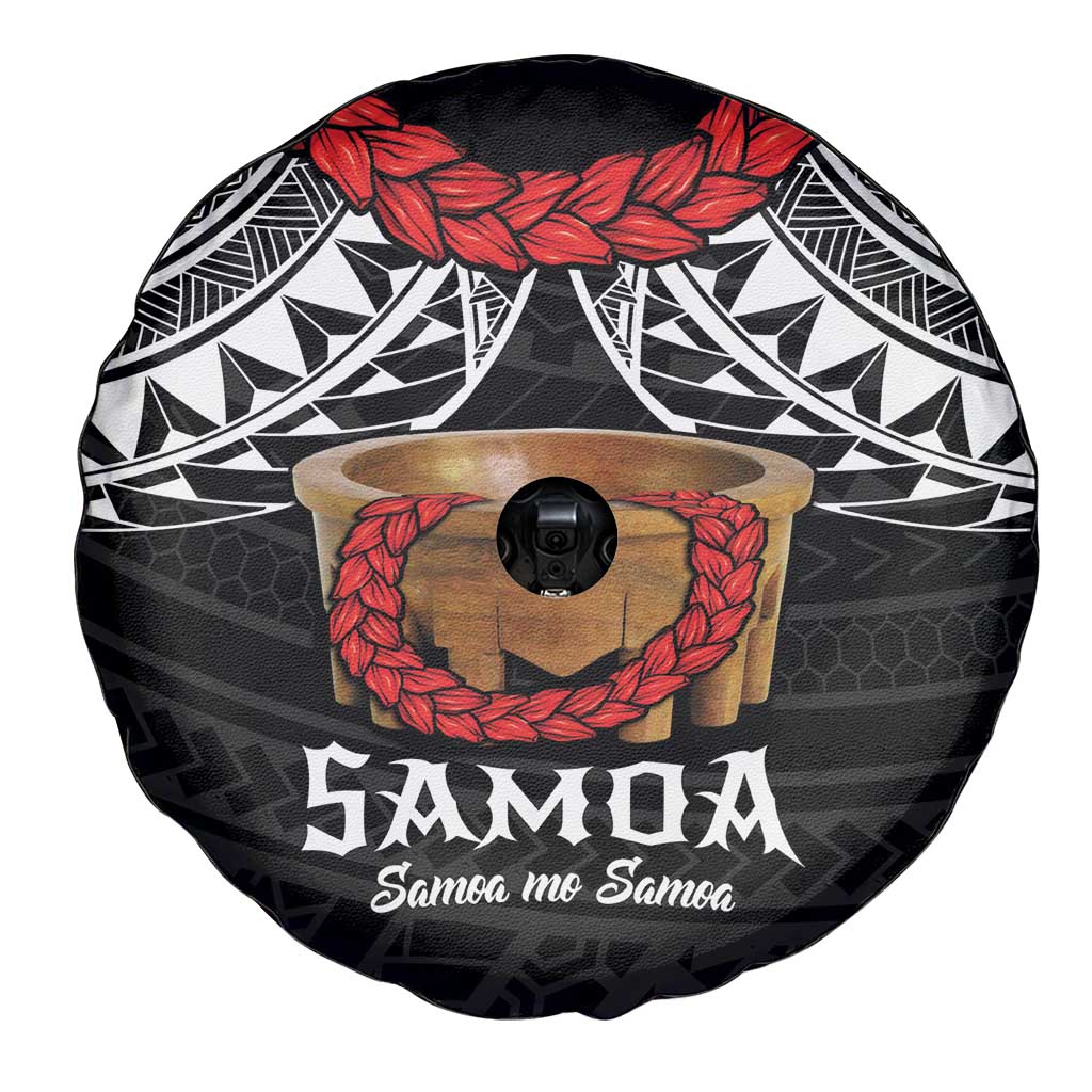 Samoan Tanoa Kava Bowl Ula Fala Spare Tire Cover Polynesian Tribal Vibe LT9 - Polynesian Pride