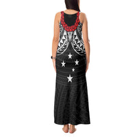 Samoan Tanoa Kava Bowl Ula Fala Tank Maxi Dress Polynesian Tribal Vibe LT9 - Polynesian Pride