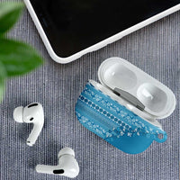 Fiji Marau na Kerisimasi AirPods Case Aqua Tagimoucia Tapa Masi Tribal LT9 - Polynesian Pride