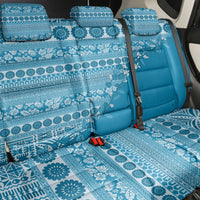Fiji Marau na Kerisimasi Back Car Seat Cover Aqua Tagimoucia Tapa Masi Tribal LT9 - Polynesian Pride