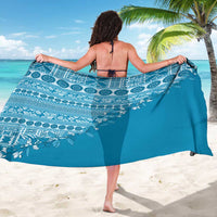 Fiji Marau na Kerisimasi Sarong Aqua Tagimoucia Tapa Masi Tribal LT9 - Polynesian Pride