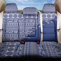 Fiji Marau na Kerisimasi Back Car Seat Cover Blue Tagimoucia Tapa Masi Tribal LT9 One Size Blue - Polynesian Pride