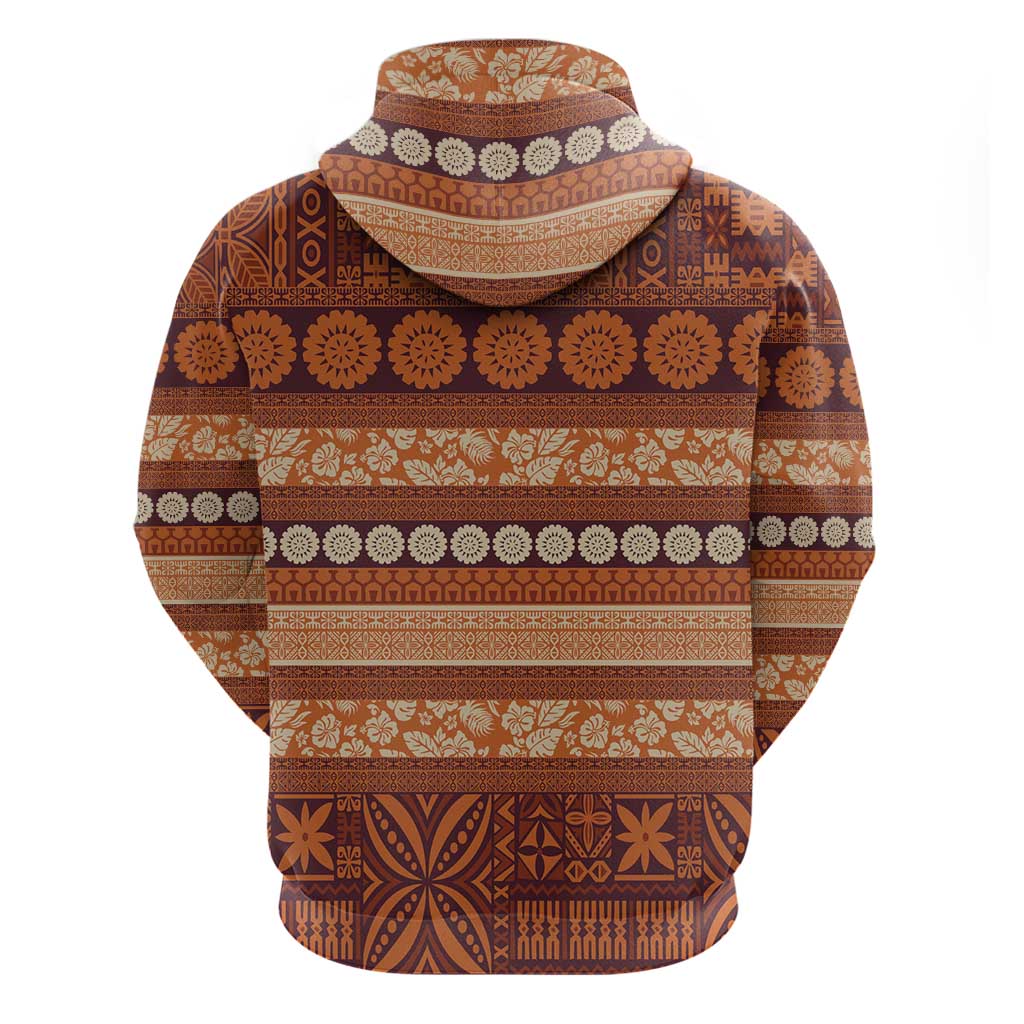 Fiji Marau na Kerisimasi Hoodie Gold Tapa Masi Inspired Christmas LT9 - Polynesian Pride