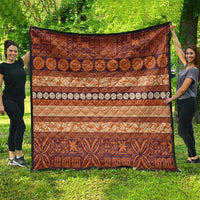 Fiji Marau na Kerisimasi Quilt Gold Tapa Masi Inspired Christmas LT9 - Polynesian Pride