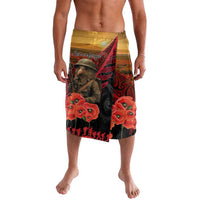 Maori Kiwi Soldier Fern Tattoo ANZAC Day Lavalava Lest We Forget LT9 Black - Polynesian Pride