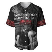 New Zealand Mother's Day Baseball Jersey Maori Hongi Aroha Ahau Ki A Koe Mama LT9 Black - Polynesian Pride
