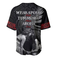 New Zealand Mother's Day Baseball Jersey Maori Hongi Aroha Ahau Ki A Koe Mama LT9 - Polynesian Pride
