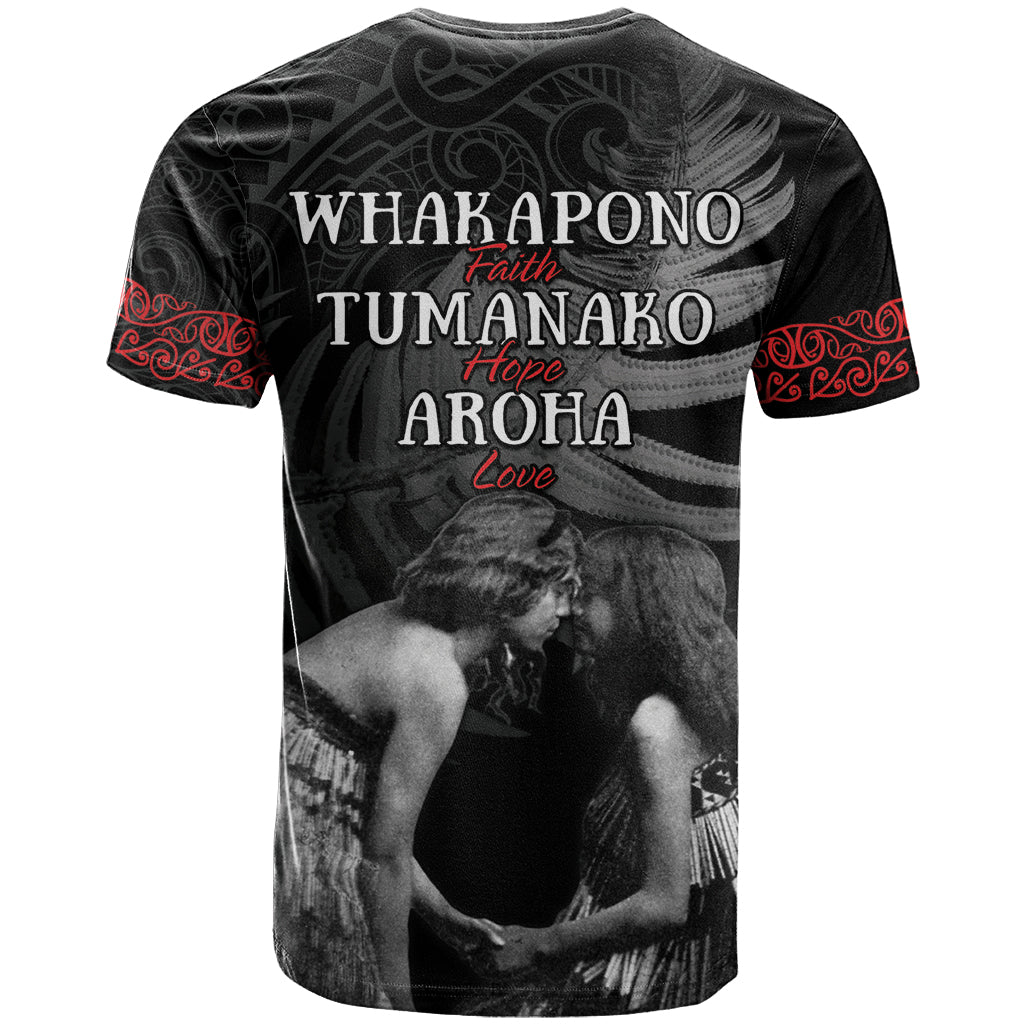 New Zealand Mother's Day T Shirt Maori Hongi Aroha Ahau Ki A Koe Mama LT9 - Polynesian Pride
