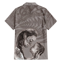 New Zealand Mother's Day Family Matching Long Sleeve Bodycon Dress and Hawaiian Shirt Maori Mo Toku Mama Silver Fern LT9 - Polynesian Pride