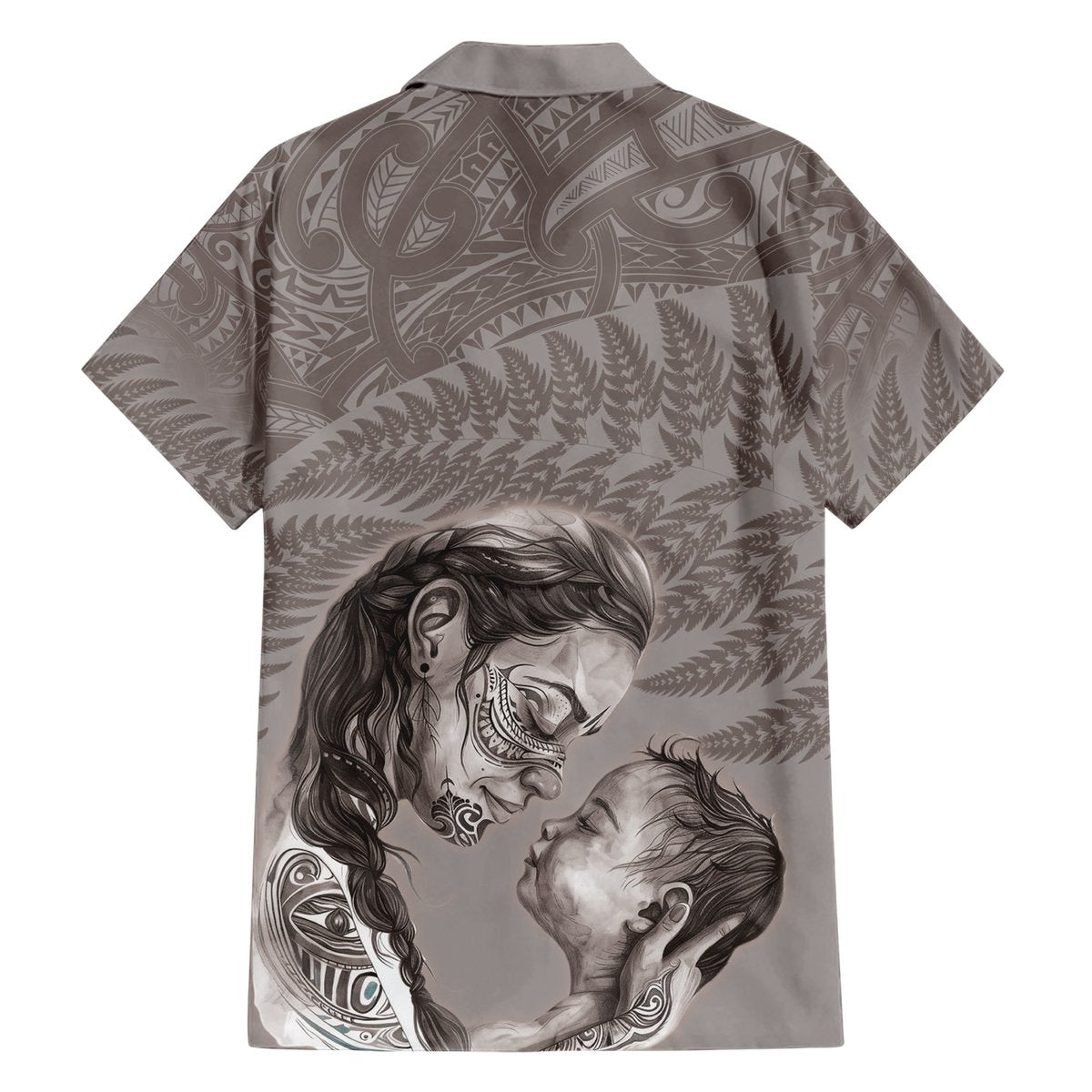 New Zealand Mother's Day Hawaiian Shirt Maori Mo Toku Mama Silver Fern LT9 - Polynesian Pride