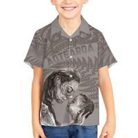 New Zealand Mother's Day Kid Hawaiian Shirt Maori Mo Toku Mama Silver Fern LT9 Kid Nude - Polynesian Pride