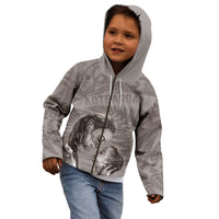 New Zealand Mother's Day Kid Hoodie Maori Mo Toku Mama Silver Fern LT9 - Polynesian Pride