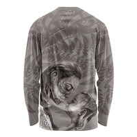 New Zealand Mother's Day Long Sleeve Shirt Maori Mo Toku Mama Silver Fern LT9 - Polynesian Pride