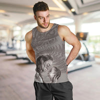 New Zealand Mother's Day Men Tank Top Maori Mo Toku Mama Silver Fern LT9 Nude - Polynesian Pride
