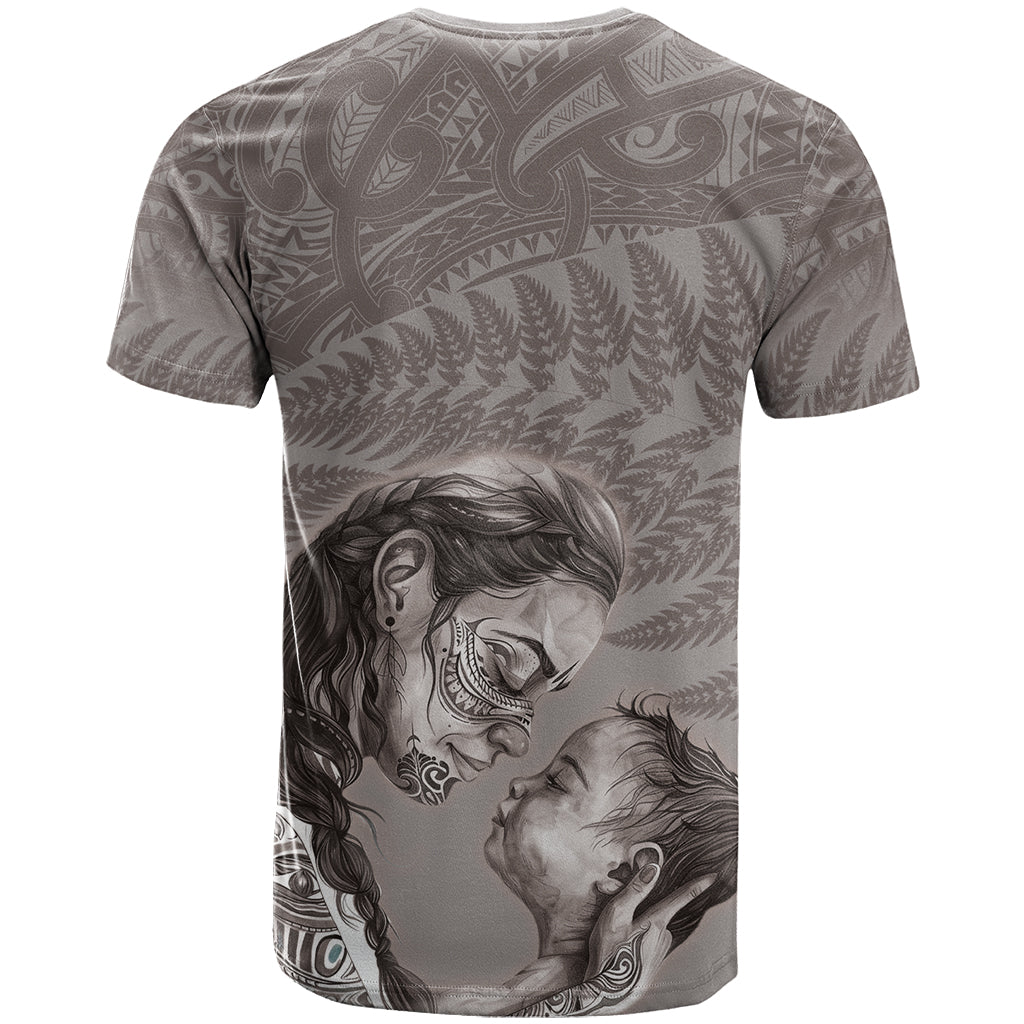 New Zealand Mother's Day T-Shirt - Maori Mo Toku Mama Silver Fern LT9 - Polynesian Pride