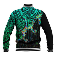 Aotearoa Papua Shell Baseball Jacket Maori Tribal Pattern LT9 - Polynesian Pride