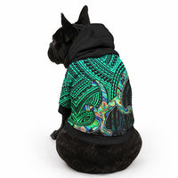 Aotearoa Papua Shell Pet Hoodie Maori Tribal Pattern LT9 - Polynesian Pride