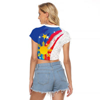 Philippines Flag Day Raglan Cropped T Shirt Filipino Pride Shines Bright On Flag Day