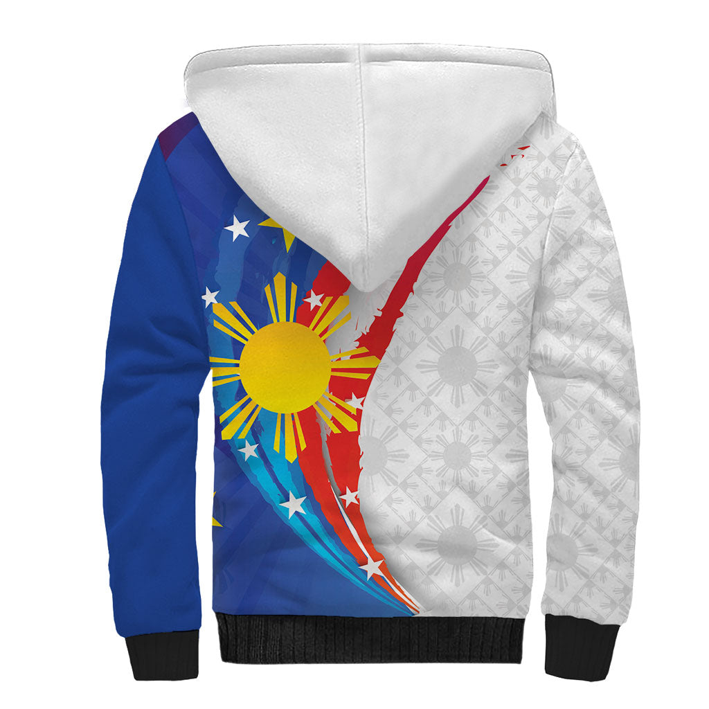 Philippines Flag Day Sherpa Hoodie Filipino Pride Shines Bright On Flag Day
