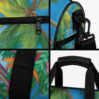 5 Oclock Somewhere Duffle Bag Hawaii Parrots Cocktail Summer Beach Vibe