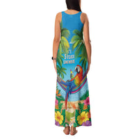 5 Oclock Somewhere Family Matching Tank Maxi Dress and Hawaiian Shirt Hawaii Parrots Cocktail Summer Beach Vibe LT9 - Polynesian Pride