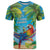 5 Oclock Somewhere T Shirt Hawaii Parrots Cocktail Summer Beach Vibe - Polynesian Pride