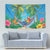5 Oclock Somewhere Tapestry Hawaii Parrots Cocktail Summer Beach Vibe - Polynesian Pride