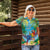 5 Oclock Somewhere Women Polo Shirt Hawaii Parrots Cocktail Summer Beach Vibe - Polynesian Pride
