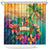 5 Oclock Somewhere Personalized Shower Curtain Hawaii Parrots Plumeria Summer Vibe - Polynesian Pride