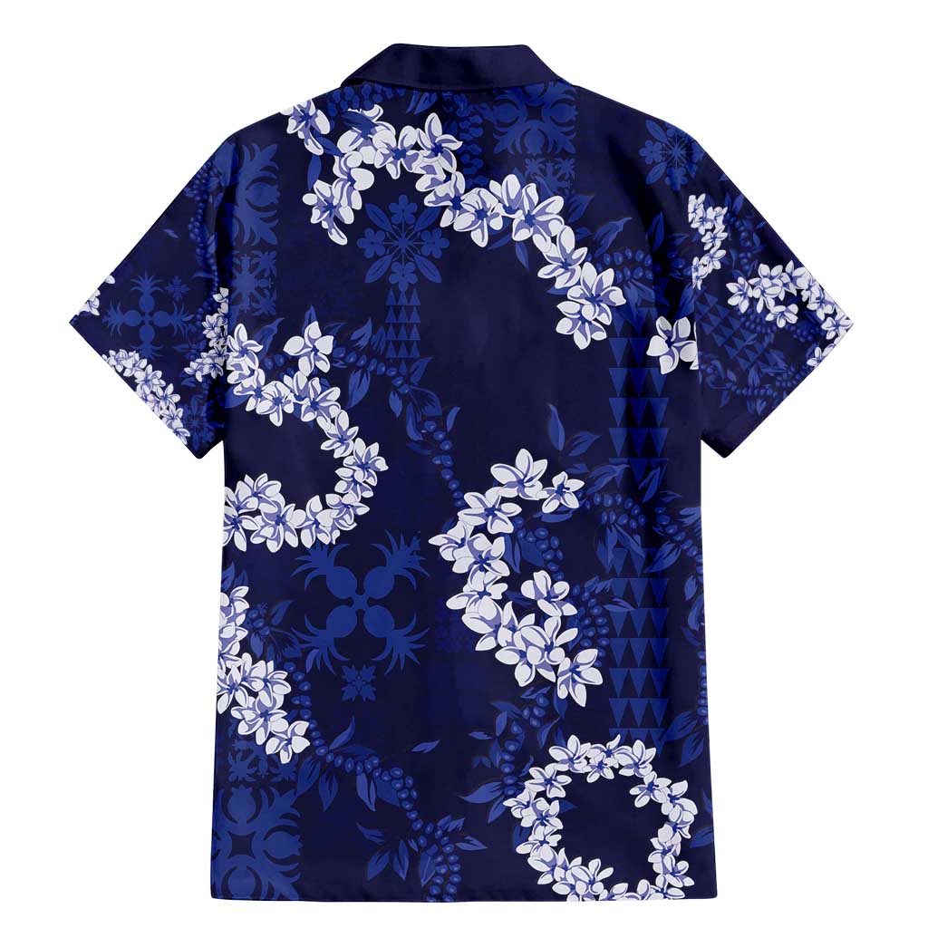 Mokihana Maile and Ilima Leis Family Matching Mermaid Dress and Hawaiian Shirt Uliuli Hawaiian Tapa Quilt Pattern LT9 - Polynesian Pride