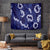 Mokihana Maile and Ilima Leis Tapestry Uliuli Hawaiian Tapa Quilt Pattern - Polynesian Pride