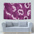 Mokihana Maile and Ilima Leis Tapestry Akala Hawaiian Tapa Quilt Pattern - Polynesian Pride