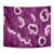 Mokihana Maile and Ilima Leis Tapestry Akala Hawaiian Tapa Quilt Pattern - Polynesian Pride