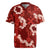 Mokihana Maile and Ilima Leis Rugby Jersey Ulaʻula Hawaiian Tapa Quilt Pattern - Polynesian Pride